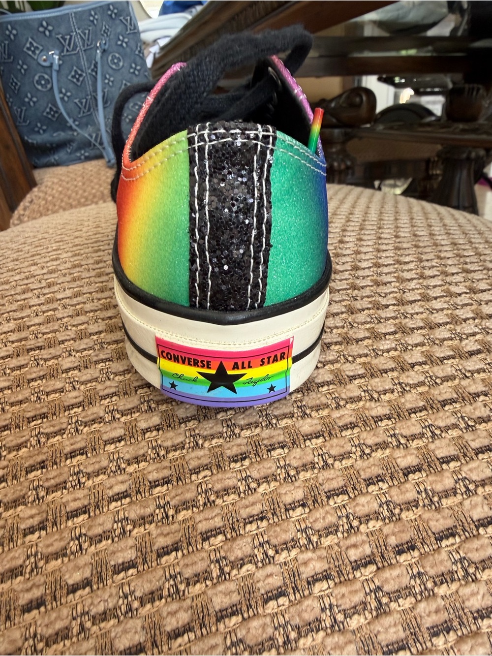 Converse Multicolor Rainbow Low-Top Sneakers - Picture 4 of 9